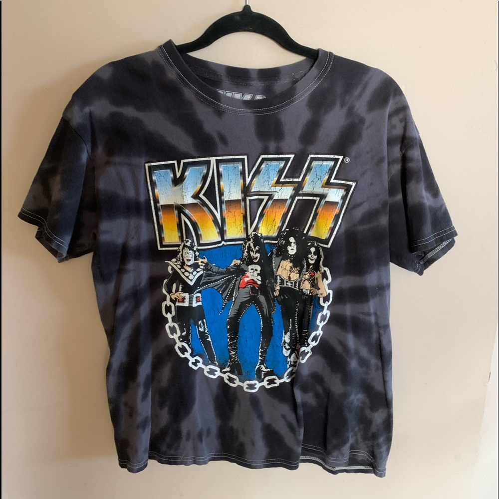 KISS band tee